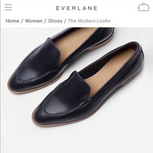 Everlane Modern Loafer In Navy